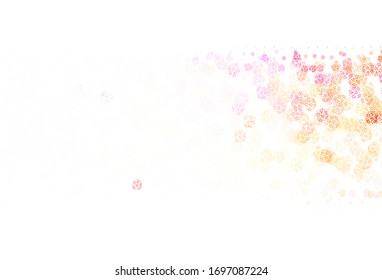 Light Multicolor vector texture with abstract forms. Decorative design in abstract style with random forms. Simple design for your web site.