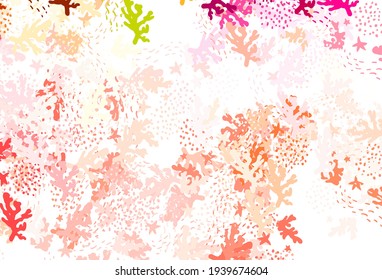 Light Multicolor vector texture with abstract forms. Modern abstract illustration with colorful random forms. Elegant design for wallpapers.