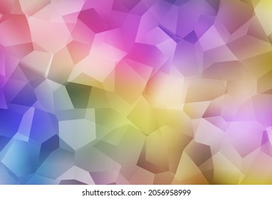 Light Multicolor vector texture with abstract forms. Decorative design in abstract style with random forms. Simple design for your web site.