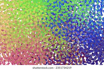 Light Multicolor vector texture with abstract forms. Modern abstract illustration with colorful random forms. Elegant design for wallpapers.