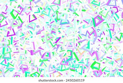 Light Multicolor vector texture with abstract forms. Modern abstract illustration with colorful random forms. Simple design for your web site.