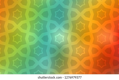 Light Multicolor vector texture with beautiful stars. Blurred decorative design in simple style with stars. Pattern for wrapping gifts.