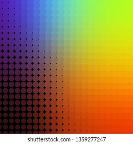 Light Multicolor vector texture with circles. Modern abstract illustration with colorful circle shapes. Pattern for booklets, leaflets.