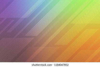 Light Multicolor vector texture with colored lines. Shining colored illustration with sharp stripes. Smart design for your business advert.