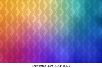 Light Multicolor vector texture with colored lines. Glitter abstract illustration with colorful sticks. Smart design for your business advert.
