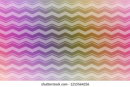 Light Multicolor vector texture with colored lines. Colorful shining illustration with lines on abstract template. Best design for your ad, poster, banner.