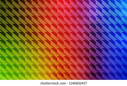 Light Multicolor vector texture with colored lines. Blurred decorative design in simple style with lines. Pattern for your busines websites.