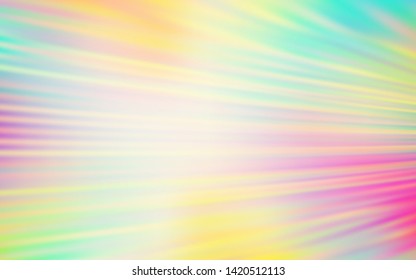 Light Multicolor vector texture with colored lines. Glitter abstract illustration with colorful sticks. Best design for your ad, poster, banner.