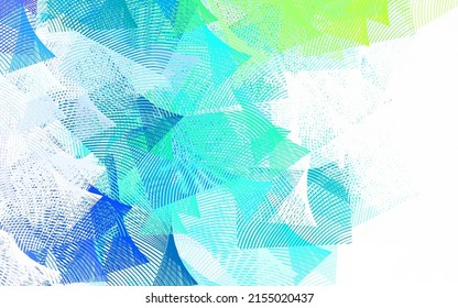 Light Multicolor vector texture with colored lines. Lines on blurred abstract background with gradient. Pattern for ad, booklets, leaflets.