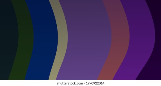 Light Multicolor vector texture with curves. Bright illustration with gradient circular arcs. Design for your business promotion.