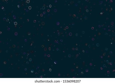 Light Multicolor vector texture with delicious snacks. Decorative illustration with food on abstract template. Pattern for menu of cafes, bars, restaurants.