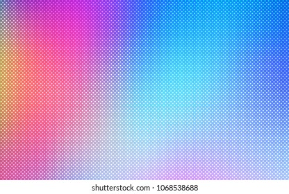 Light Multicolor vector texture with disks. Blurred decorative design in abstract style with bubbles. Pattern can be used as texture of wallpapers.