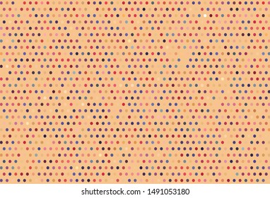 Light Multicolor vector texture with disks. Blurred bubbles on abstract background with colorful gradient. Design for poster, banner of websites.