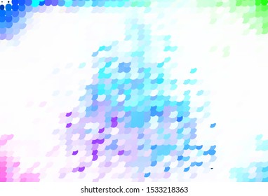 Light Multicolor vector texture with disks. Blurred decorative design in abstract style with bubbles. New template for your brand book.