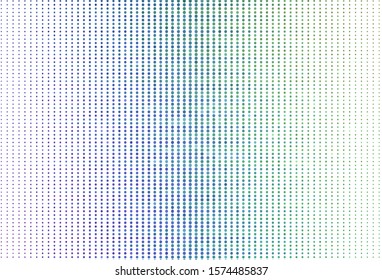 Light Multicolor vector texture with disks. Blurred bubbles on abstract background with colorful gradient. Pattern for textures of wallpapers.