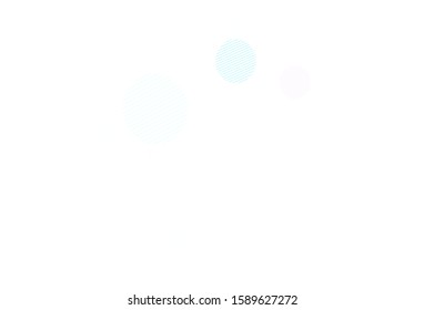 Light Multicolor vector texture with disks. Glitter abstract illustration with blurred drops of rain. Pattern for beautiful websites.