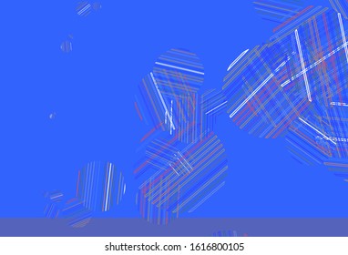 Light Multicolor vector texture with disks. Glitter abstract illustration with blurred drops of rain. Pattern for textures of wallpapers.