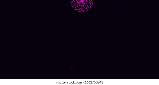 Light Multicolor vector texture with disks. Abstract illustration with colorful spots in nature style. New template for a brand book.