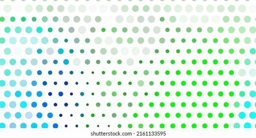 Light multicolor vector texture with disks. Modern abstract illustration with colorful circle shapes. Pattern for business ads.
