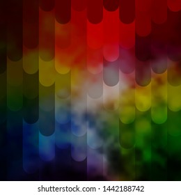 Light Multicolor vector texture with lines. Modern abstract illustration with colorful lines. Pattern for websites, landing pages.