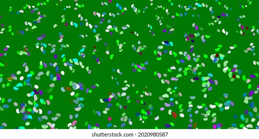 Light multicolor vector texture with memphis shapes. Illustration with colorful shapes in abstract style. Background for cell phones.