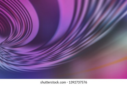 Light Multicolor vector texture with wry lines. Colorful abstract illustration with gradient lines. A completely new design for your business.