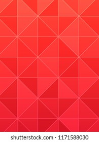 Light Multicolor vector triangle mosaic background. Geometric illustration in Origami style with gradient. The elegant background can be used as part of a brand book. EPS10.