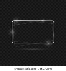 Light neon line frame background