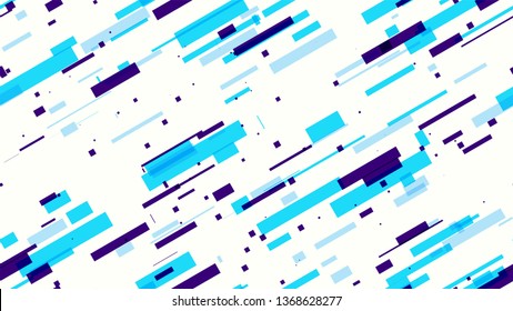 Light Neon Seamless Cover Background with Sport Speed lines. Bright Rectangle Shapes Texture. Fast Movement Sporty Pattern. Technology Poster Background.