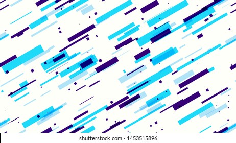 Light Neon Seamless Cover Background with Sport Speed lines. Abstract Glitch Effect Texture. Neon Car Trail Pattern. Technology Poster Background.