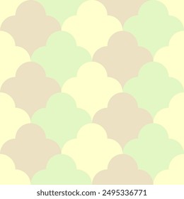 light neutral geometric shapes. abstract vintage repetitive background. vector seamless pattern. fabric swatch. wrapping paper. classic ornament. modern stylish texture. textile design template