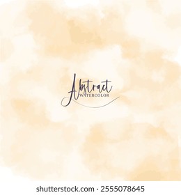 Light neutral watercolor abstract background vector