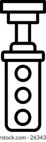 Luz Nueva Vector de diseño de iconos creativos