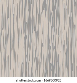 Light oak wood seamless vector pattern background. Painterly hand drawn irregular vertical woodgrain backdrop. Monochrome wooden texture all over print. Neutral brown color wash effect. For print