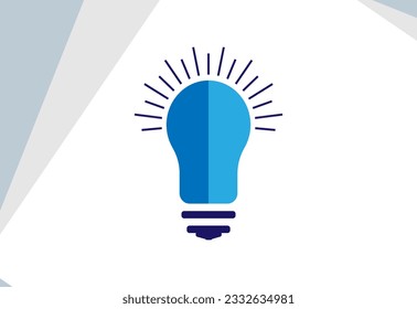 iluminar el icono. icono de la bombilla ecológica. Bombilla fina, ligera, regular, atrevida, negro, icono de ecología de la colección ecológica. Vector de contorno aislado en fondo blanco. 