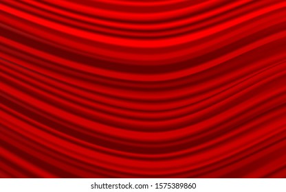 light on the red curtain abstract background