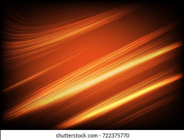 Light Orange Abstract background,shiny,aurora and solar beam concept,design for Business,advertising,poster and Wallpaper,Vector,Illustration