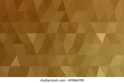 Light orange abstract mosaic template. A vague abstract illustration with gradient. The textured pattern can be used for background.