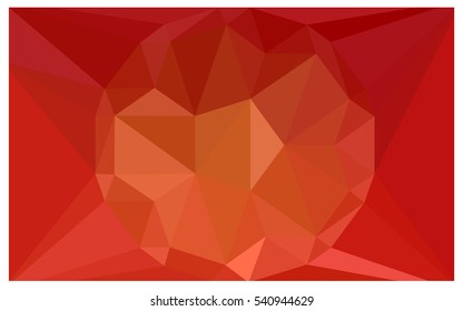 Light Orange abstract textured polygonal background. Vector blurry triangle design. Pattern can be used for background.