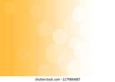 Light Orange Bokeh Background with light at right