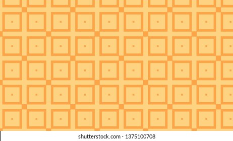 Light Orange Geometric Square Pattern Background Design
