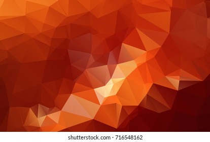 Light Orange Pattern. Seamless triangle Pattern. Geometric Pattern.Repeating pattern with triangle