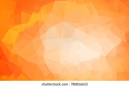 Light Orange Pattern. Seamless triangle Pattern. Geometric Pattern.Repeating pattern with triangle