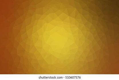 Light orange polygon abstract pattern. A completely new color illustration in a vague style. The elegant pattern can be used as part of a brand book.