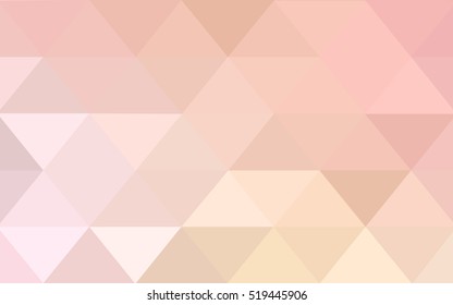 Light orange polygon abstract template. Colorful illustration in abstract style with gradient. A completely new template for your business design.