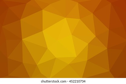 Light orange polygonal illustration, which consist of triangles. Light orange polygonal illustration, which consist of triangles.