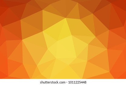 Light Orange vector abstract background.