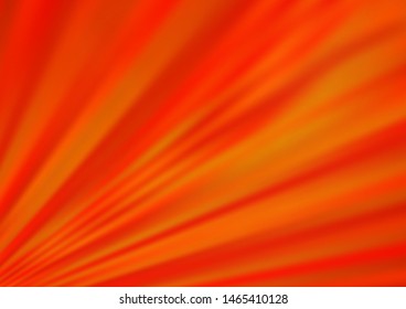 Light Orange vector abstract background. Glitter abstract illustration with an elegant design. A new texture for your design.