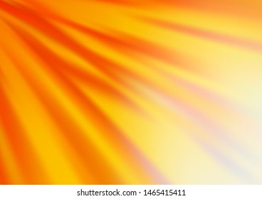 Light Orange vector abstract background. Glitter abstract illustration with an elegant design. The background for your creative designs.