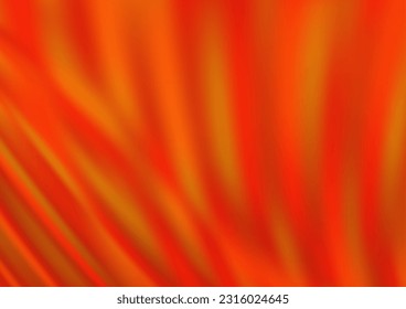 Light Orange vector abstract background. Colorful illustration in blurry style with gradient. The background for your creative designs.